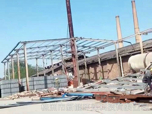 鋼構(gòu)廠(chǎng)房拆除、回收 (1)